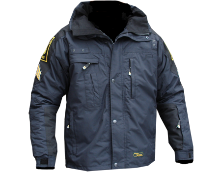 Ex Police Waterproof Jacket Black Macbean Security Uniform Patrol Steward Hiking 