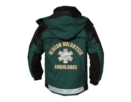 #004MPS Isotherm 3-Season Jacket (Beacon Ambulance)  –  Hunter Grn/Black