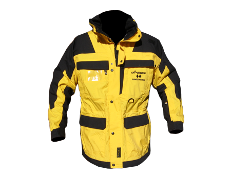 #004 Isotherm Ops Jacket, Long (Camelback)  –  Yellow/Black