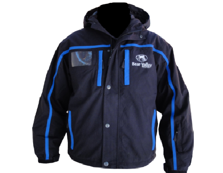 Yukon Jacket (Bear Valley) – Black/Doppelmayr Blue