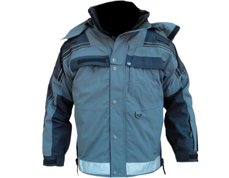 Isotherm 3-Season Jacket (Fairfax Fire) Charcoal/Black
