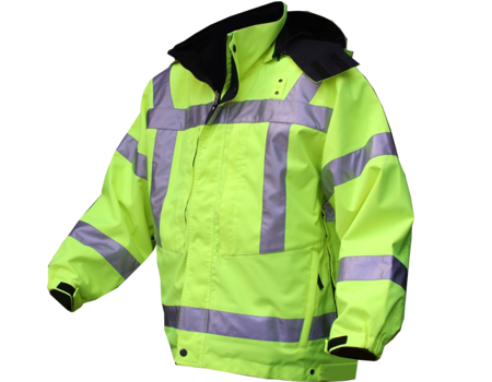 Acadia Reversible Jacket (Maine State Police) Safety Yellow