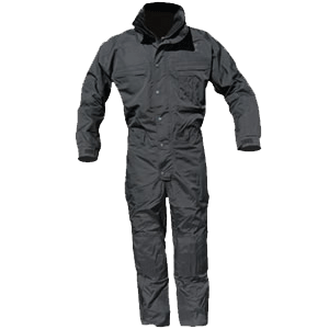 Cold-weather Jumpsuit - Lined Shell – Black/Black, Tall