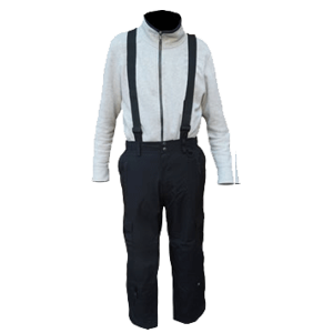 Original Cargo Pant with removable Suspenders, Black, Regular