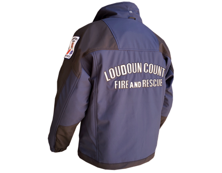 #034 Isotherm Softshell (Loudoun County FD) – Nvy/Blk