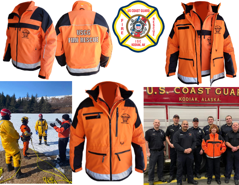 USCG Fire Rescue, Kodiak Alaska