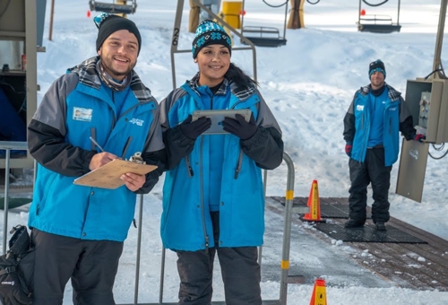 ski resort employees