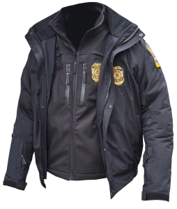Eldorado Style w/ zip-in softshell, Connecticut State Police – Black